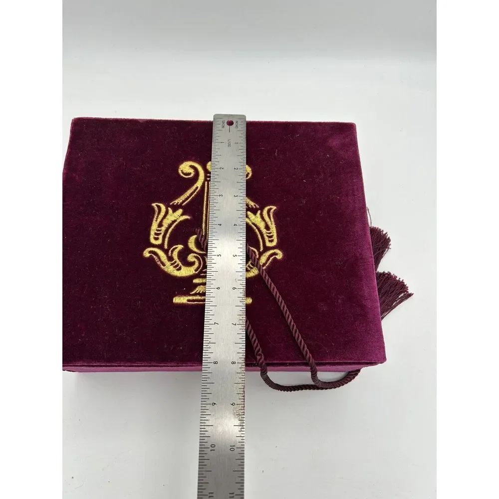 Vintage BAL A VERSAILLES Gift Set Velvet Box - No Product. Box For Display Only